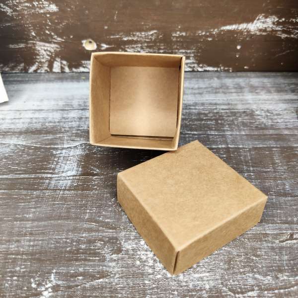 50 pezzi Mini scatola bomboniera quadrata Kit fai-da-te, 5x5x5cm Scatole  per caramelle Scatole da forno Scatole di cartone per imballaggio-regalo