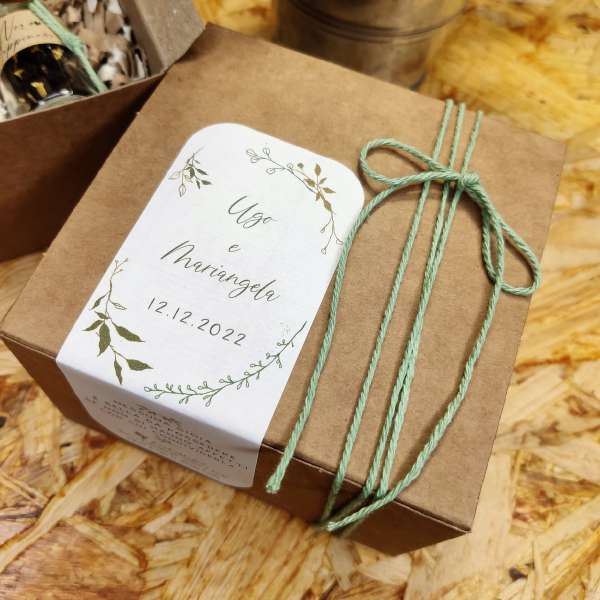 Bomboniere: scatola porta the e tisane - Organizzazione matrimonio